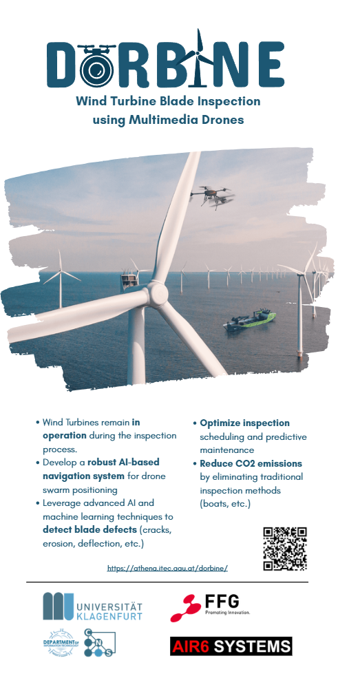 DORBINE project poster outlining the inspection concept and project goals